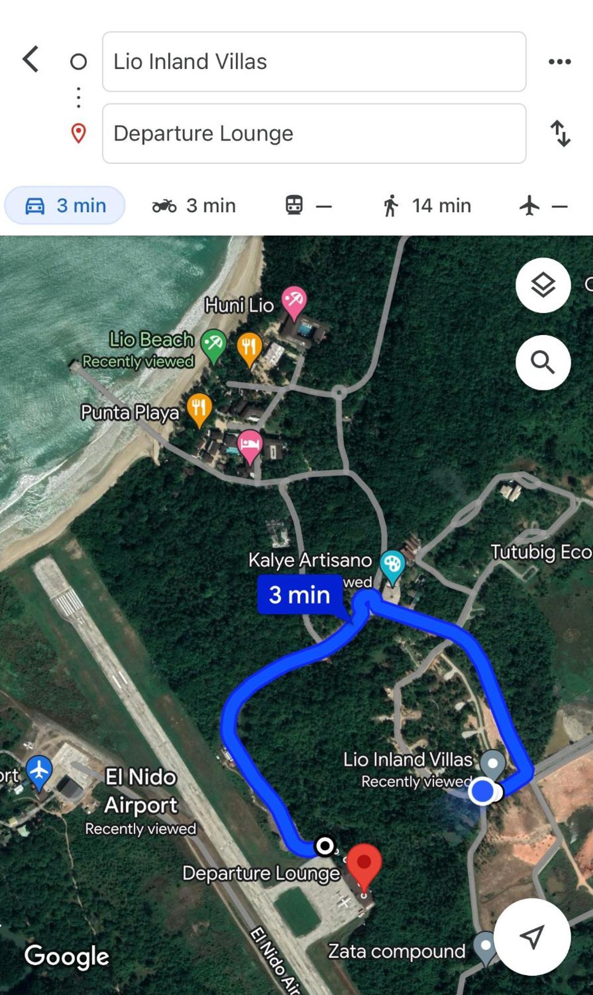 El Nido Lio Inland Villa Bagian luar foto